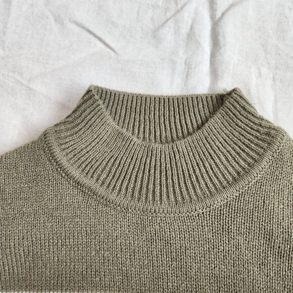 H&M Khaki Green striped sweater - XXS - Picture 5 of 12